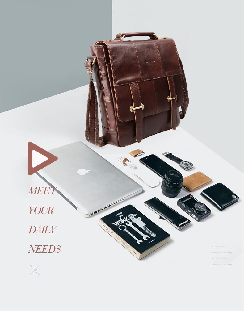 Túi Da Bò Thật Đựng Ipad Cobbler Legend Bussiness Style SBM205