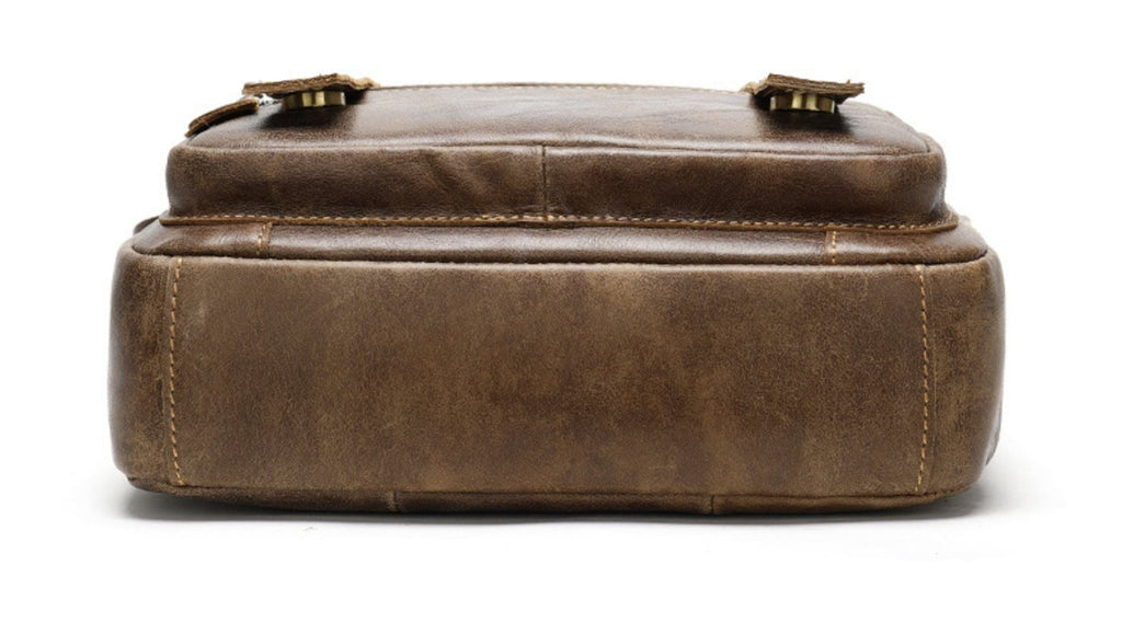 Túi Da Bò Thật RETRO Đeo Chéo & Xách Tay Đựng IPad SBM207