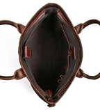 Cặp Xách Tay Da Bò VEG Nhập Khẩu Đựng Laptop RETRO TUDA SBM185