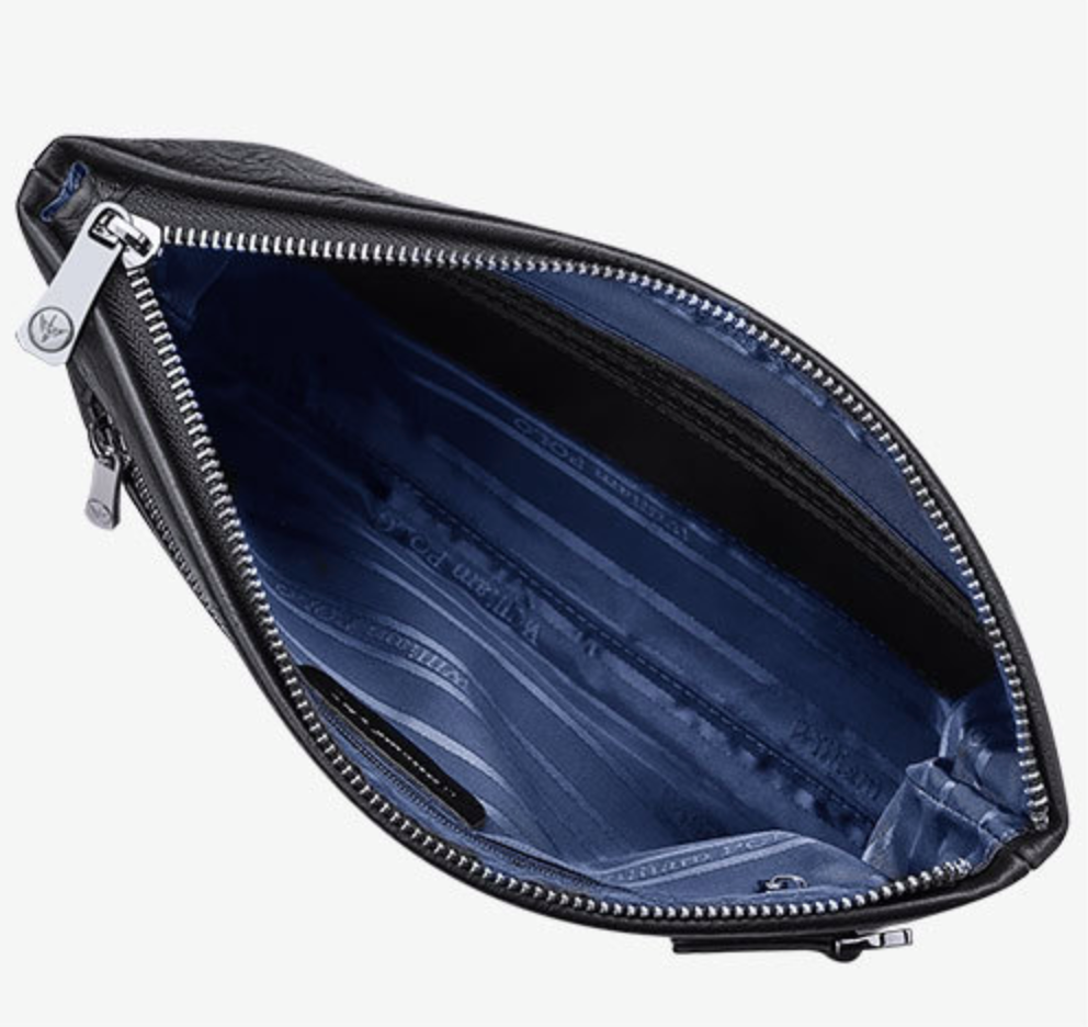 Ví Cầm Tay CLUTCH Nam Da Bò Thật William POLO Luxury CLH176