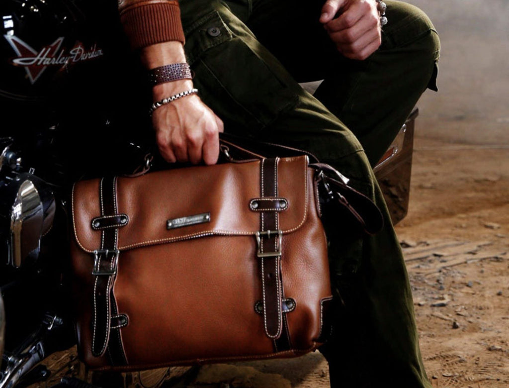 Cặp Xách Tay Da Bò VEG Italy Nhập Khẩu Đựng Laptop Phong Cách Cổ Điển SBM173