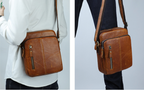 Túi đeo vai Messenger da thật Lớp Đầu Tiên, phiên bản giới hạn SBM163