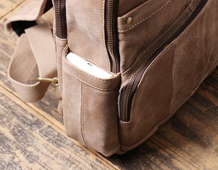 Balo Da Thật Lớp Đầu Tiên Nubuck  - Phong Cách Trẻ Trung BPL148