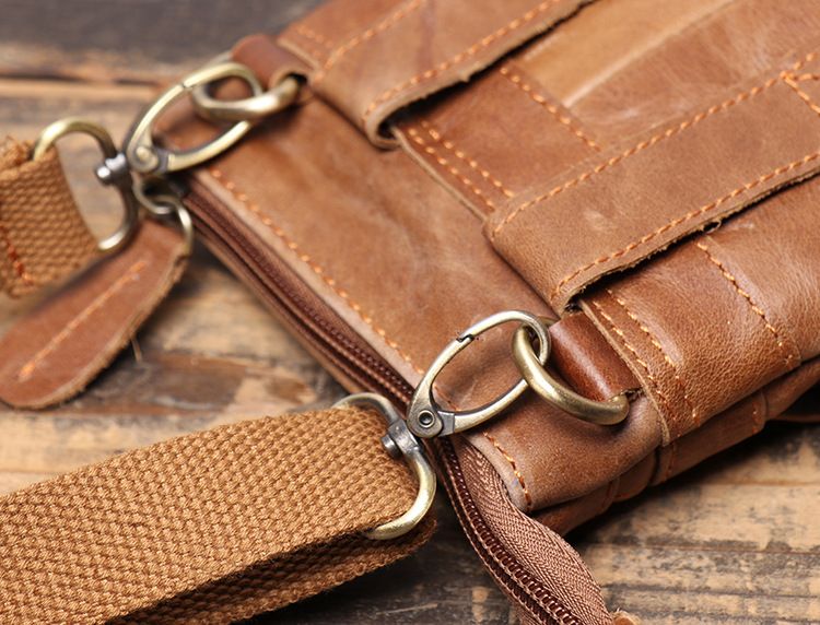 Túi da thật đeo hông, thắt lưng đựng điện thoại SBM140