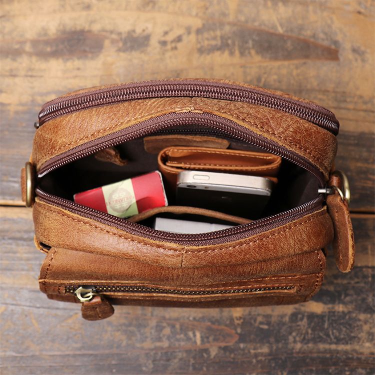 Túi da thật RETRO đeo vai phong cách cổ điển SBM147