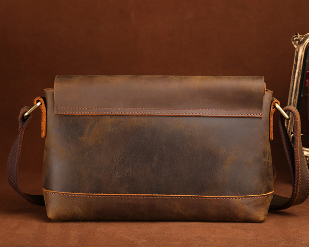 Túi đeo chéo da bò thật Berry & Ken RETRO - Classic edition TUDA SBM121