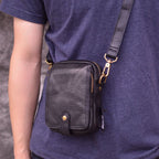 Túi da bò thật nhỏ gọn Berry & Ken RETRO - Classic edition SBM113