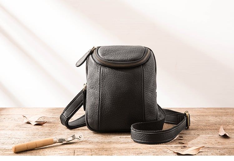 Túi da bò thật Berry & Ken RETRO - Classic edition SBM106