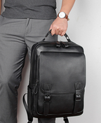 Balo Da Bò Thật VINTAGE Phong Cách Doanh Nhân Đa Chức Năng BPL304