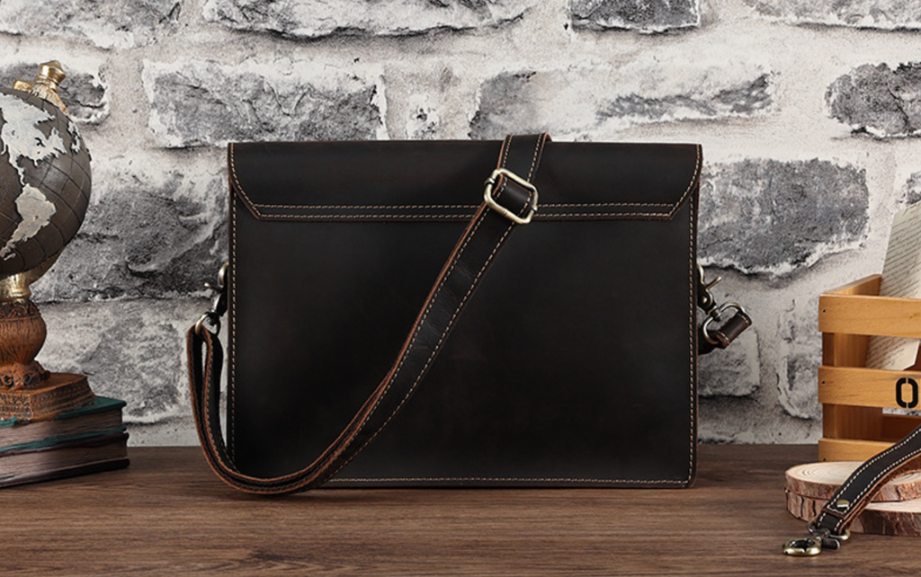 Túi Da Bò Sáp Đeo Chéo & Cầm Tay Đựng iPad SBM334