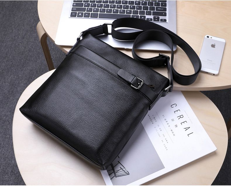 Túi Da Bò Thật Đeo Chéo Đựng IPad Classic Edition TUDA SBM317