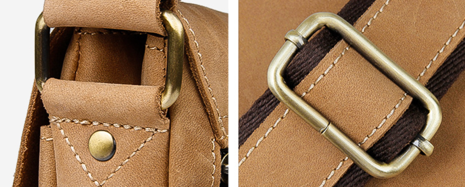 Túi Đeo Chéo Da Bò Thật Đựng iPad Classic Edition SBM286