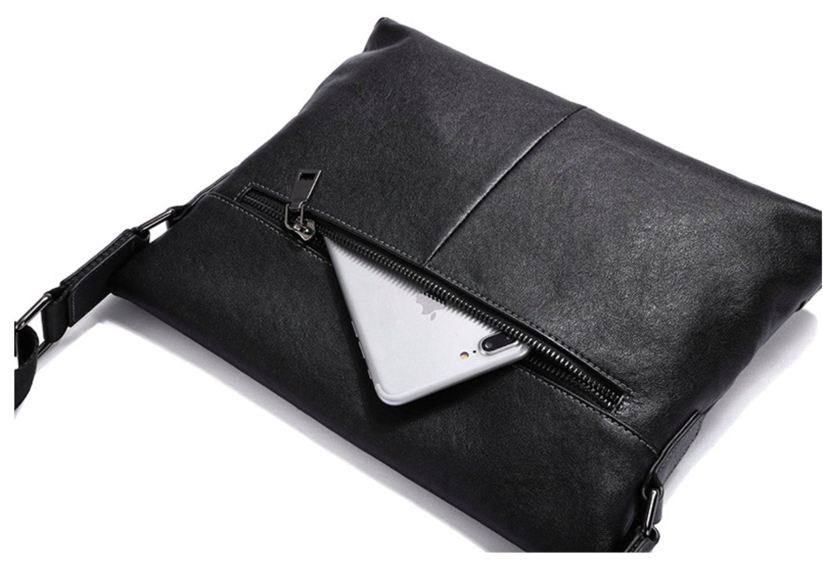 Túi Đeo Chéo Da Bò Thật Đựng iPad Classic Edition SBM262