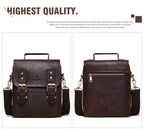 Túi Da Bò Italy Nhập Khẩu Đeo Chéo Đựng iPad - Classic SBM239