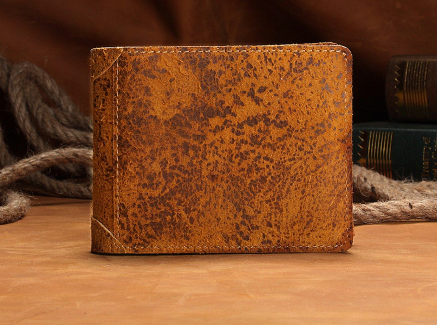 Ví Da Bò Handmade Nhập Khẩu Berry & Ken - Classic Edition W226