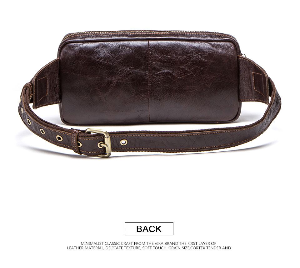 Túi Da Bò Nhập Khẩu Đeo Chéo Ngực Và Thắt Lưng SBM222