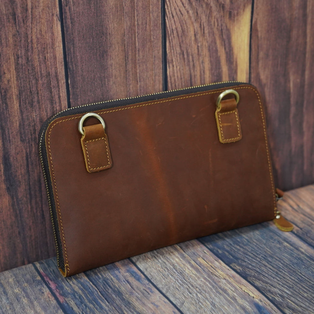 CLUTCH Cầm Tay & Đeo Chéo Da Thật RETRO CLH219