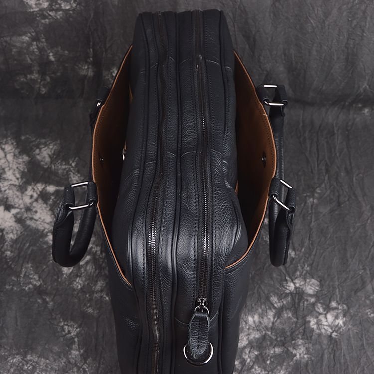 Cặp Xách Tay công sở Da Bò VEG Nhập Khẩu Đựng Laptop Bussiness Men SBM216