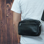 CLUTCH Cầm Tay & Đeo Chéo Đa Năng Da Thật VINTAGE SBM217