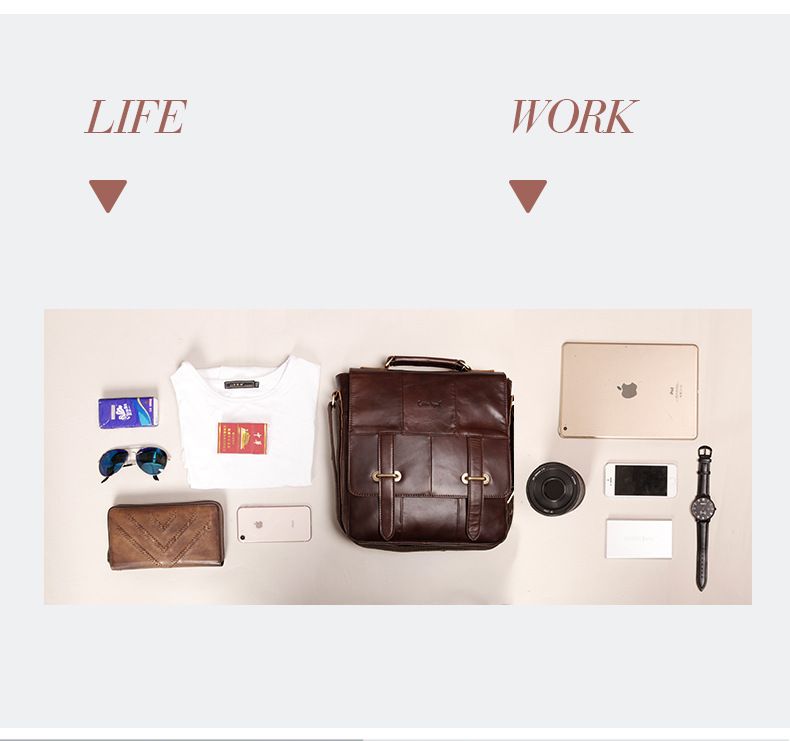 Túi Da Bò Thật Đựng Ipad Cobbler Legend Bussiness Style SBM205