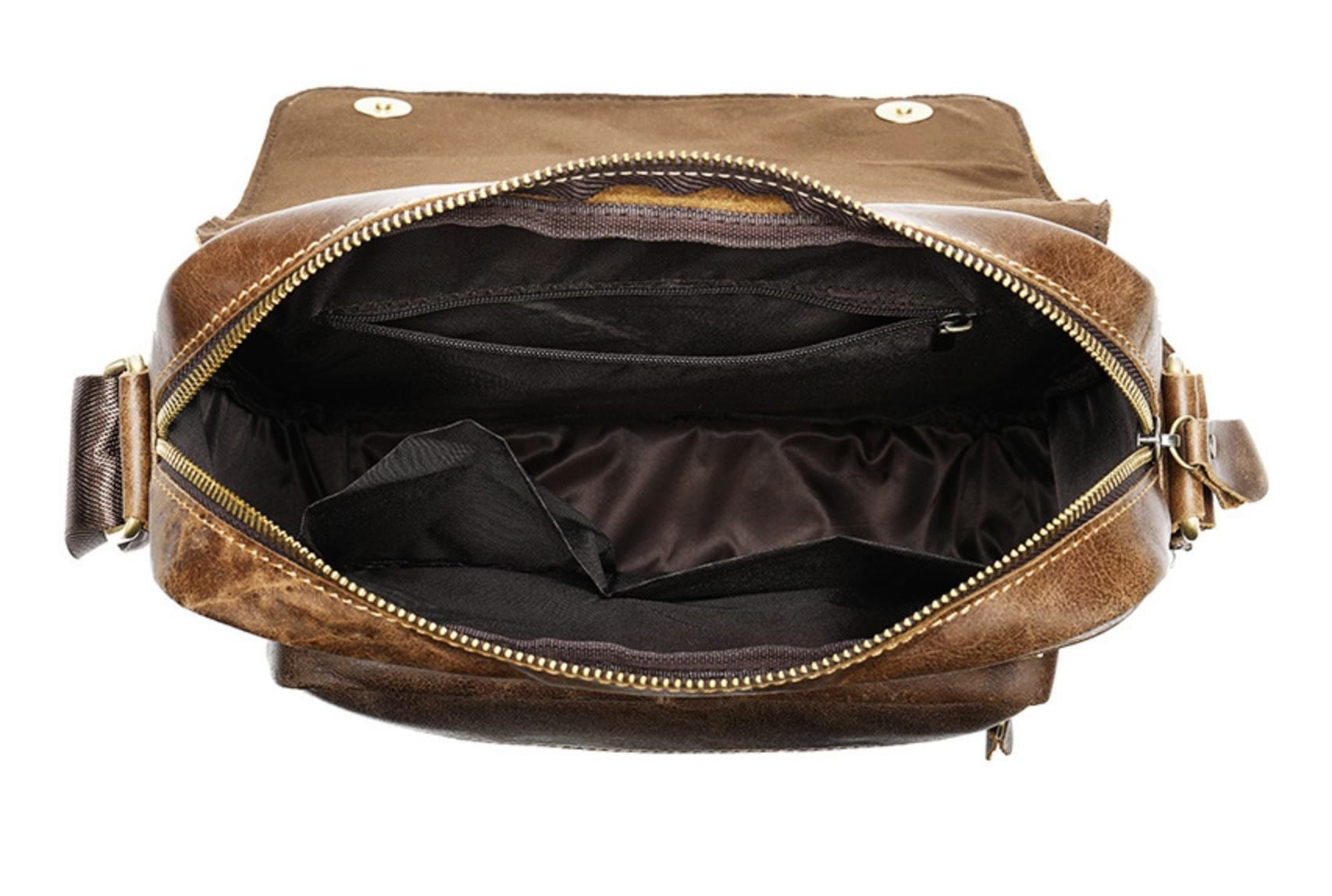 Túi Da Bò Thật RETRO Đeo Chéo & Xách Tay Đựng IPad SBM207