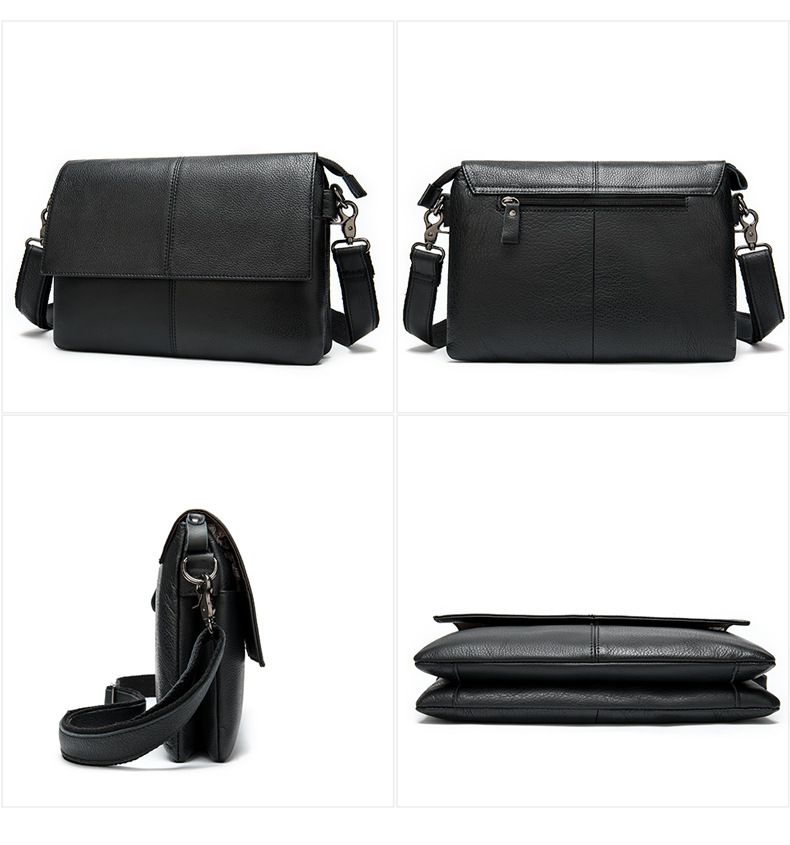 Túi Da Bò Thật Đeo Chéo & Clutch Cầm Tay Đựng IPad - Classic SBM188