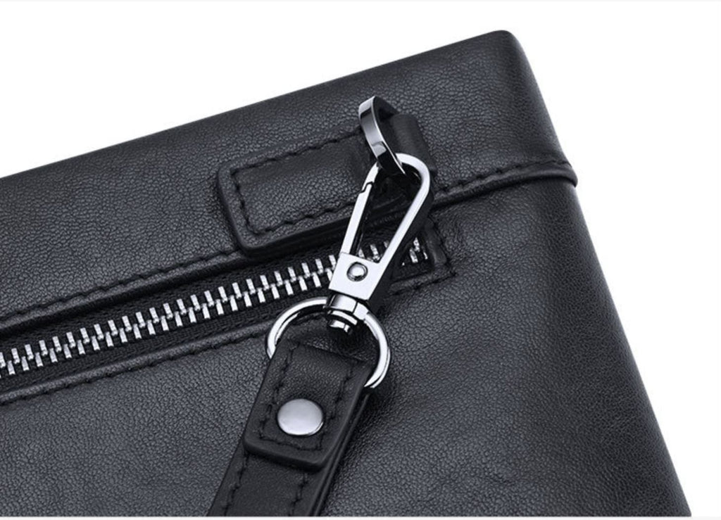 Ví Cầm Tay CLUTCH Nam Da Bò Thật William POLO Luxury CLH176