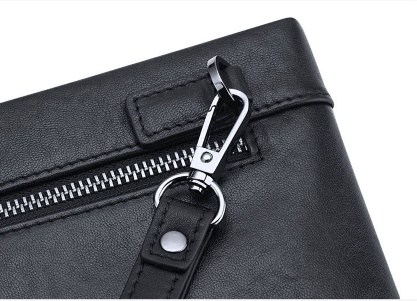 Ví Cầm Tay CLUTCH Nam Da Bò Thật William POLO Luxury CLH176