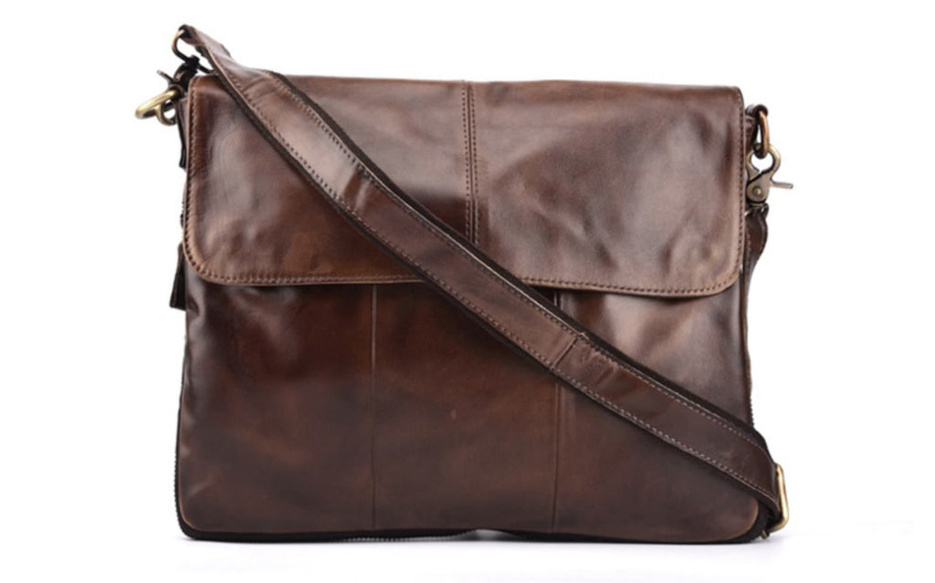 Túi Da Thật Đa Năng Đeo Chéo chứa ipad Cầm Tay Classic SBM175