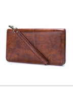 Ví Dài Cầm Tay Da Bò VEG Nhập Khẩu Berry & Ken TUDA W179