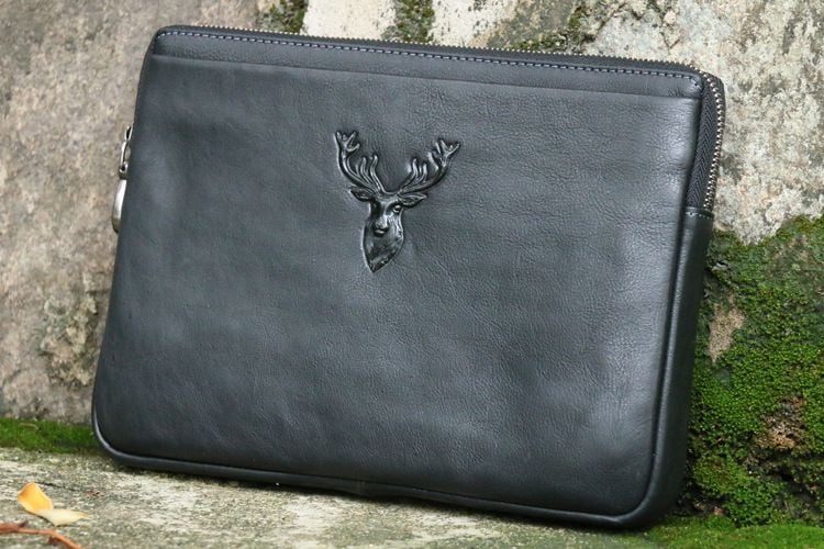 Ví Cầm Tay CLUTCH Nam Da Bò VEG Patina Ý Nhập Khẩu CLH165
