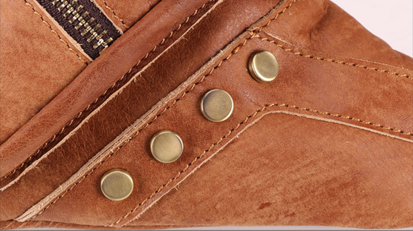 Túi da bò thật đeo chéo trước ngực VINTAGE SBM161