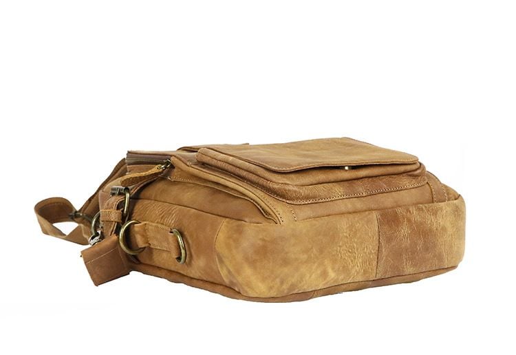 Túi da bò thật đựng laptop phong cách doanh nhân RETRO SBM157