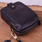 Túi da bò thật nhỏ gọn Berry & Ken RETRO - Classic edition SBM113