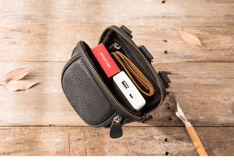 Túi da bò thật Berry & Ken RETRO - Classic edition SBM106