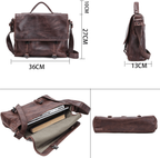 Cặp Da Bò Thật Đựng Laptop & Hồ Sơ Classic Edition TUDA SBM366