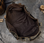 Túi Du Lịch Da Bò Sáp Italy Nhập Khẩu Cao Cấp Đa Chức Năng TBL336