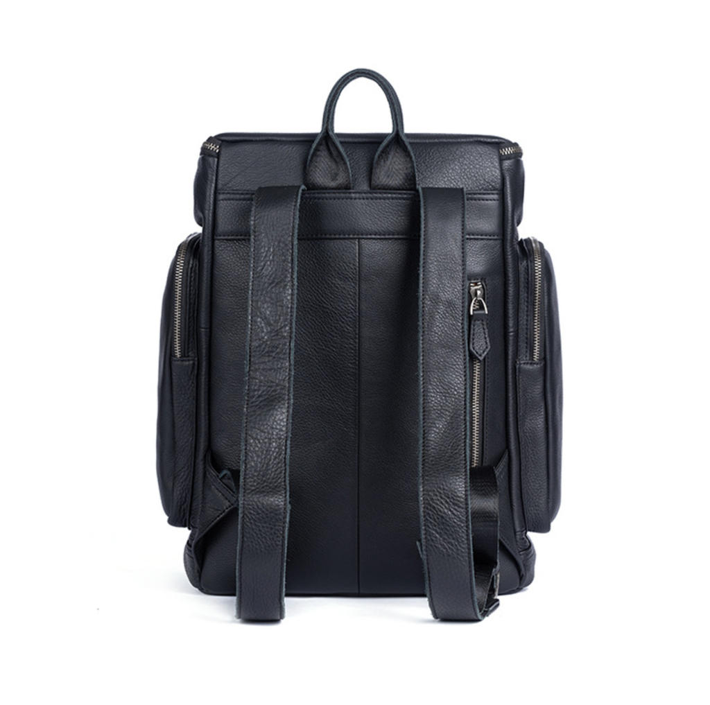 Balo Da Bò Thật RETRO Đựng Laptop & Du Lịch Đa Chức Năng BPL369