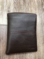 Ví Da Bò NAPPA Phối Chỉ Đứng Phong Cách Sang Trọng W331