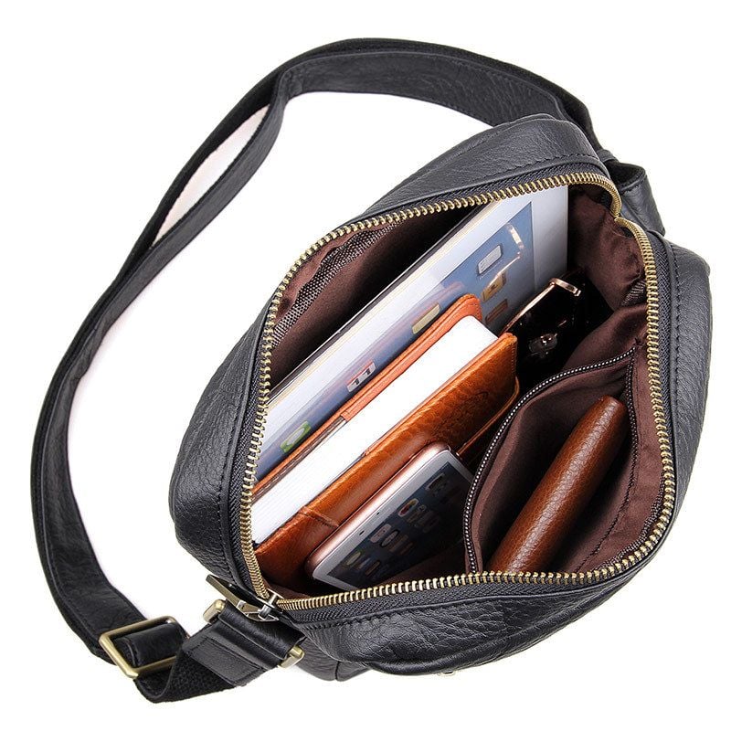 Túi Đeo Chéo Da Bò Thật Đựng iPad Classic Edition SBM300