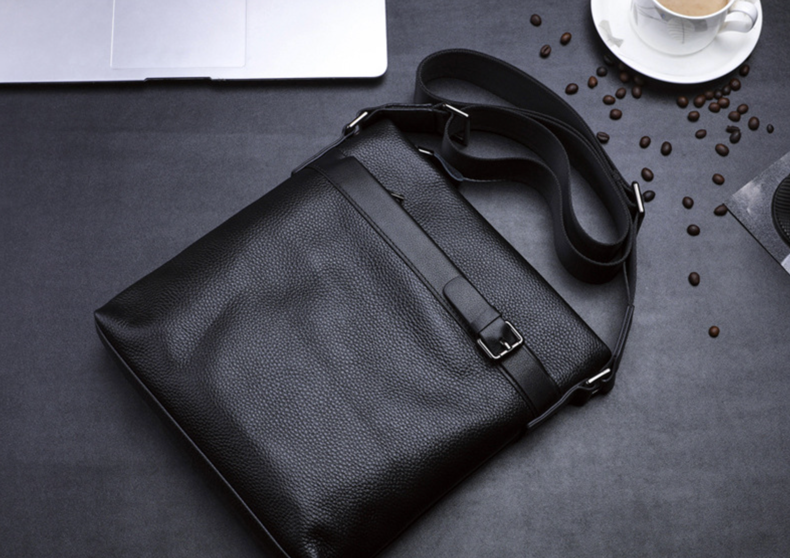 Túi Da Bò Thật Đeo Chéo Đựng IPad Classic Edition TUDA SBM317