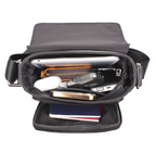 Túi Da Bò Thật Đeo Chéo Đựng IPad Mini SBM318