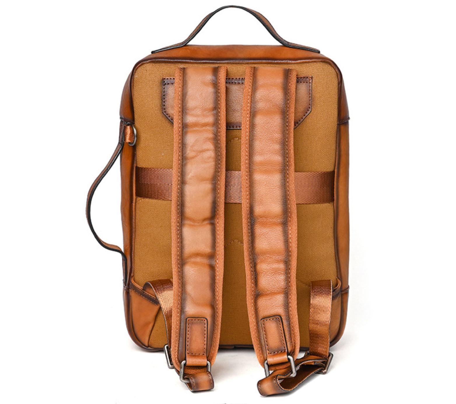 Balo Da Bò VEG Patina Italy Handmade Cao Cấp Đa Chức Năng BPL380