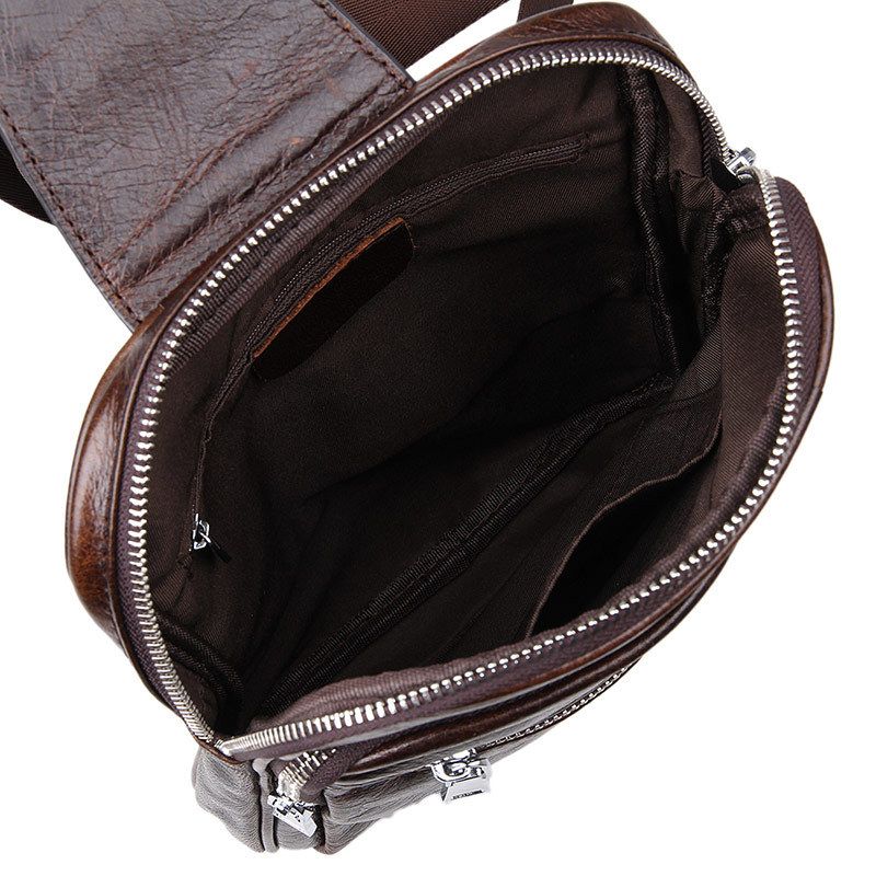 Túi Đeo Chéo Trước Ngực Da Bò Thật Nhập Khẩu Đựng iPad SBM267