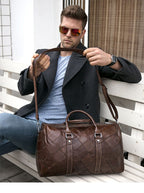 Túi Du Lịch Da Bò Thật Nhập Khẩu TBL264