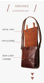 Túi Da Bò Thật Đựng Ipad Cobbler Legend Bussiness Style SBM205