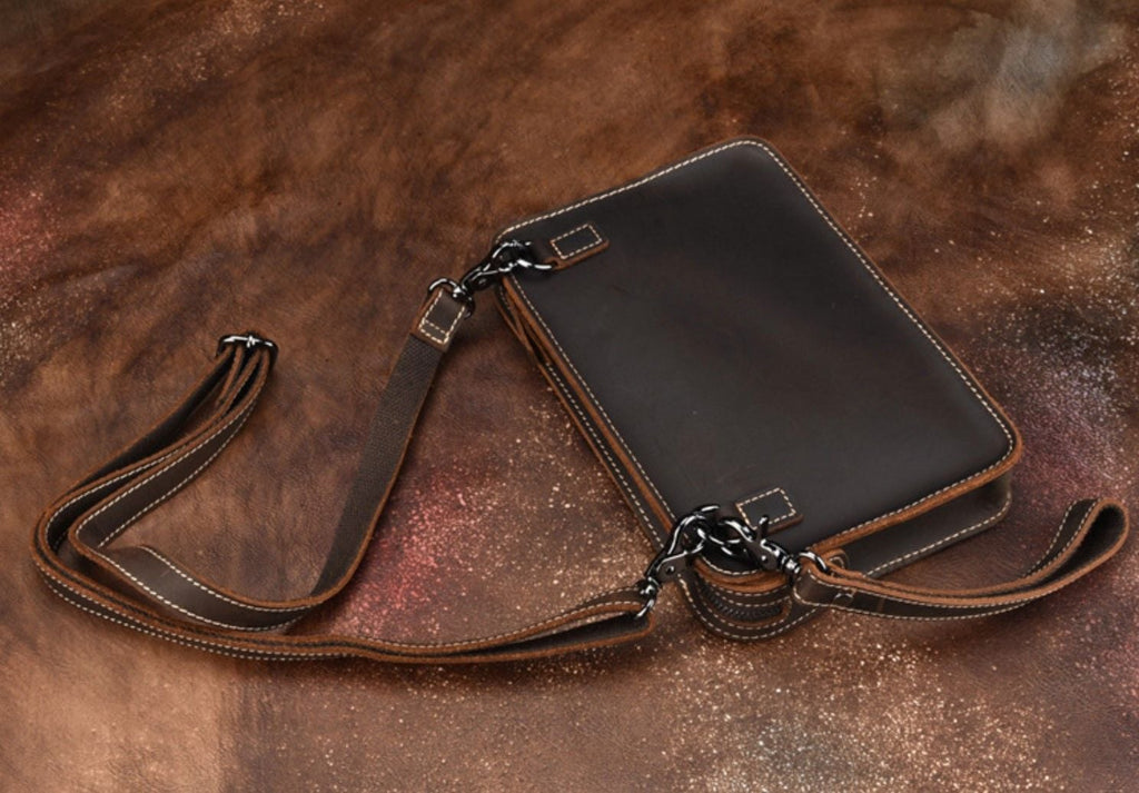 CLUTCH Cầm Tay & Đeo Chéo Da Thật RETRO SBM183