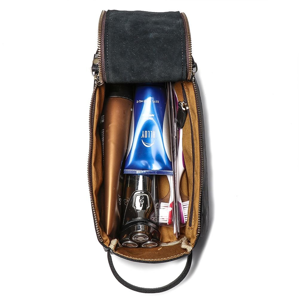 Túi Di Động Đựng Mỹ Phẩm Da Bò Thật - VSBM 426