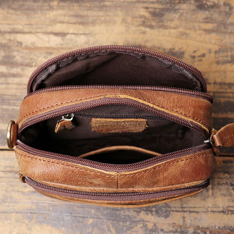 Túi Messenger Da Bò Thật nhỏ gọn - Classic Edition TUDA SBM135