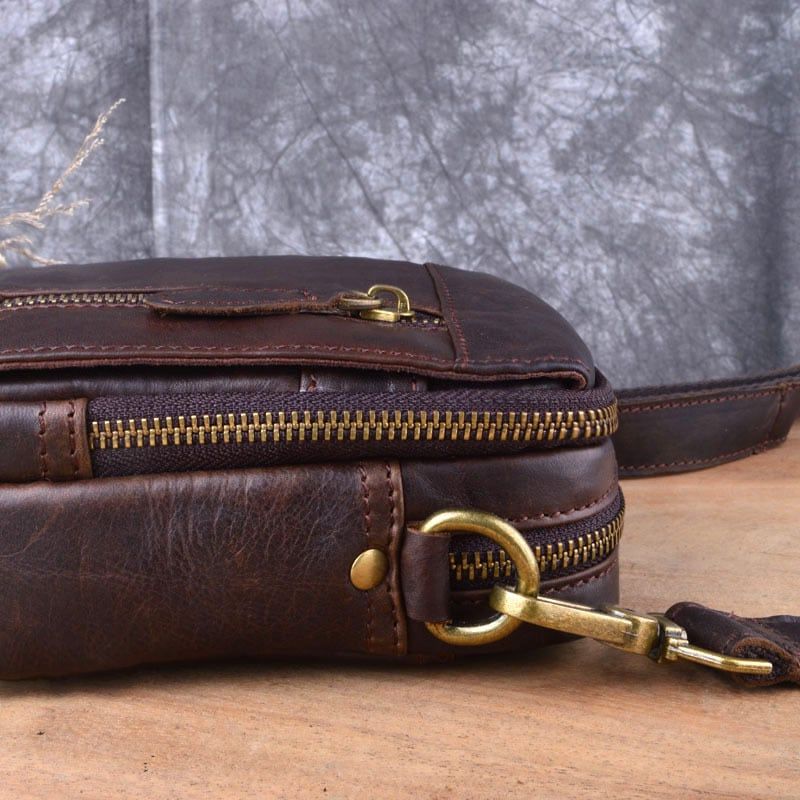 Túi da bò thật Berry & Ken RETRO - Classic edition SBM115